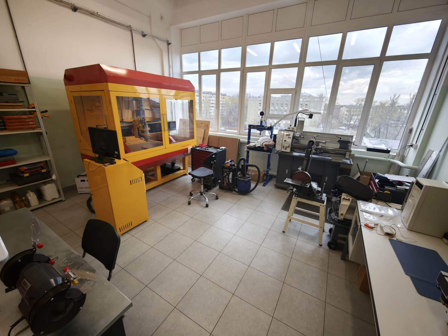 Цех обработки алюминия